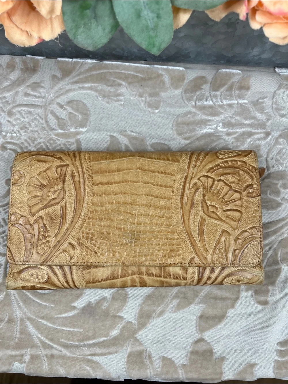 Brahmin Checkbook Wallet - Picture 1 of 11